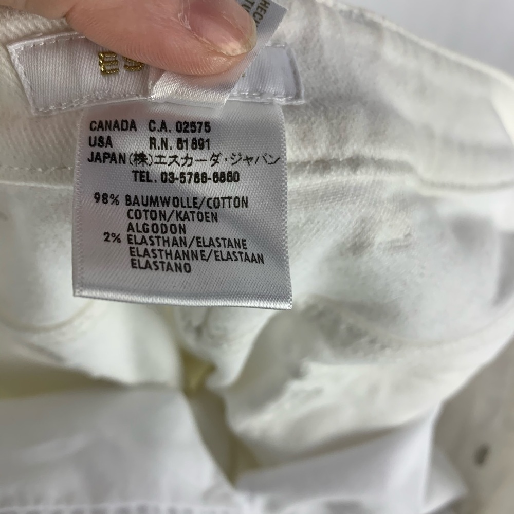 Escada white jeans - Picture 2 of 8